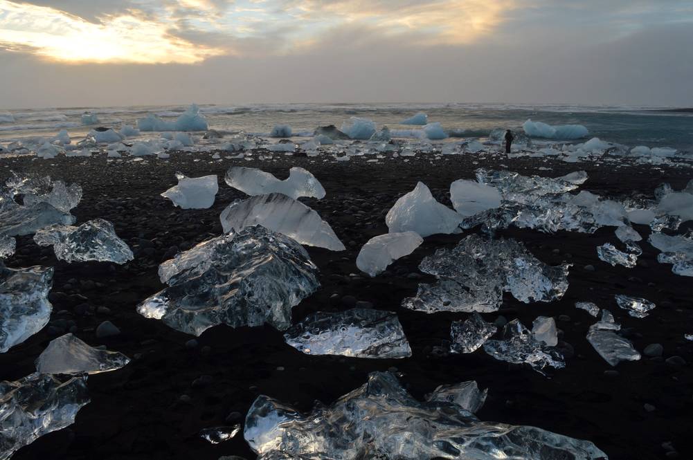 Diamond Beach in Iceland