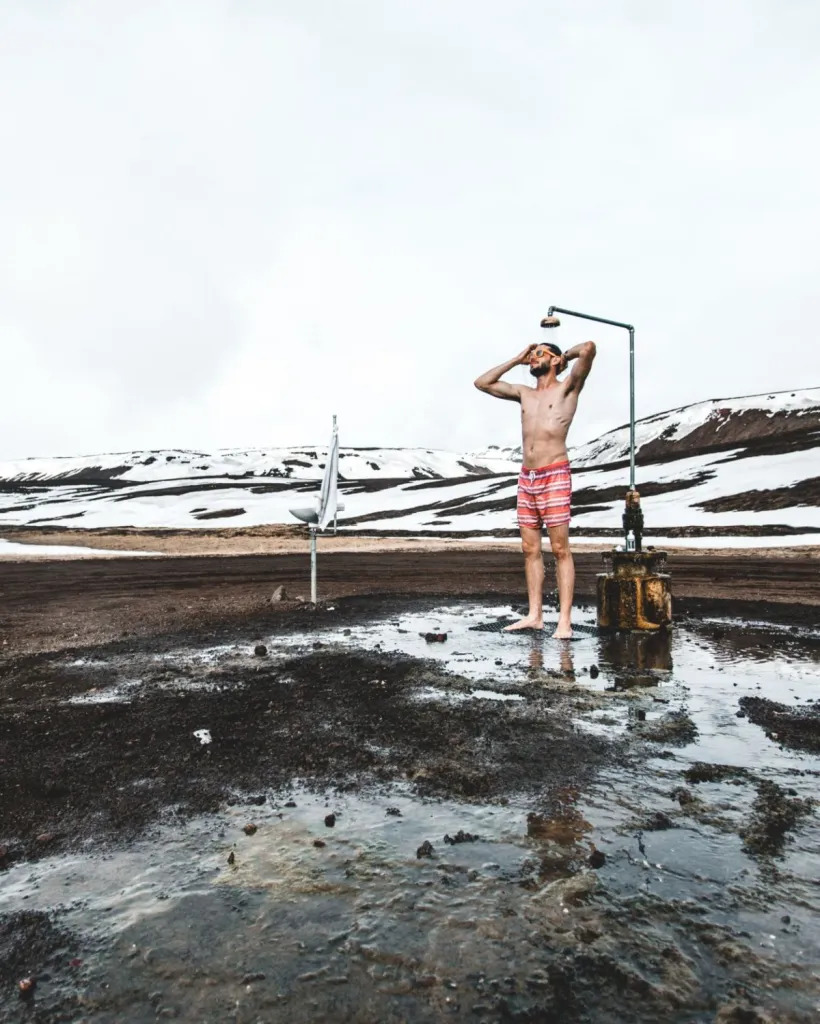 Showering in Iceland Without Accidentally Freezing Your Soul